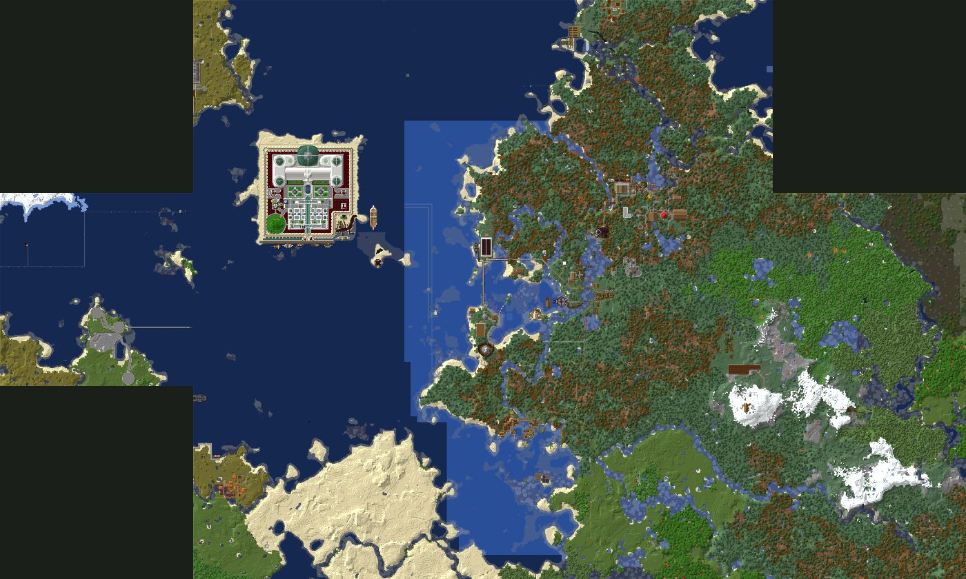 Top-down 3D preview of BigForest, BigForest 2023 revival