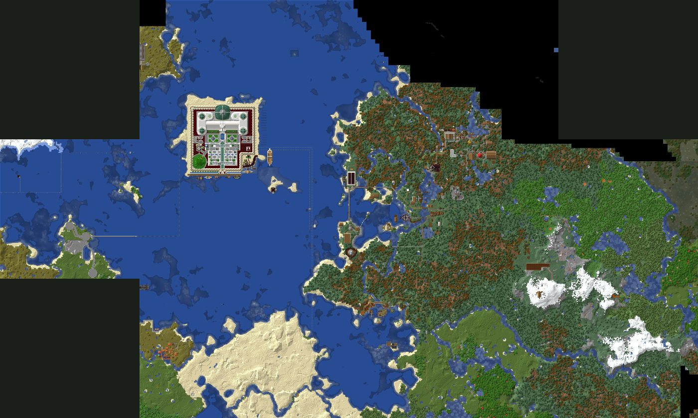 Top-down 3D preview of BigForest, BigForest 2024