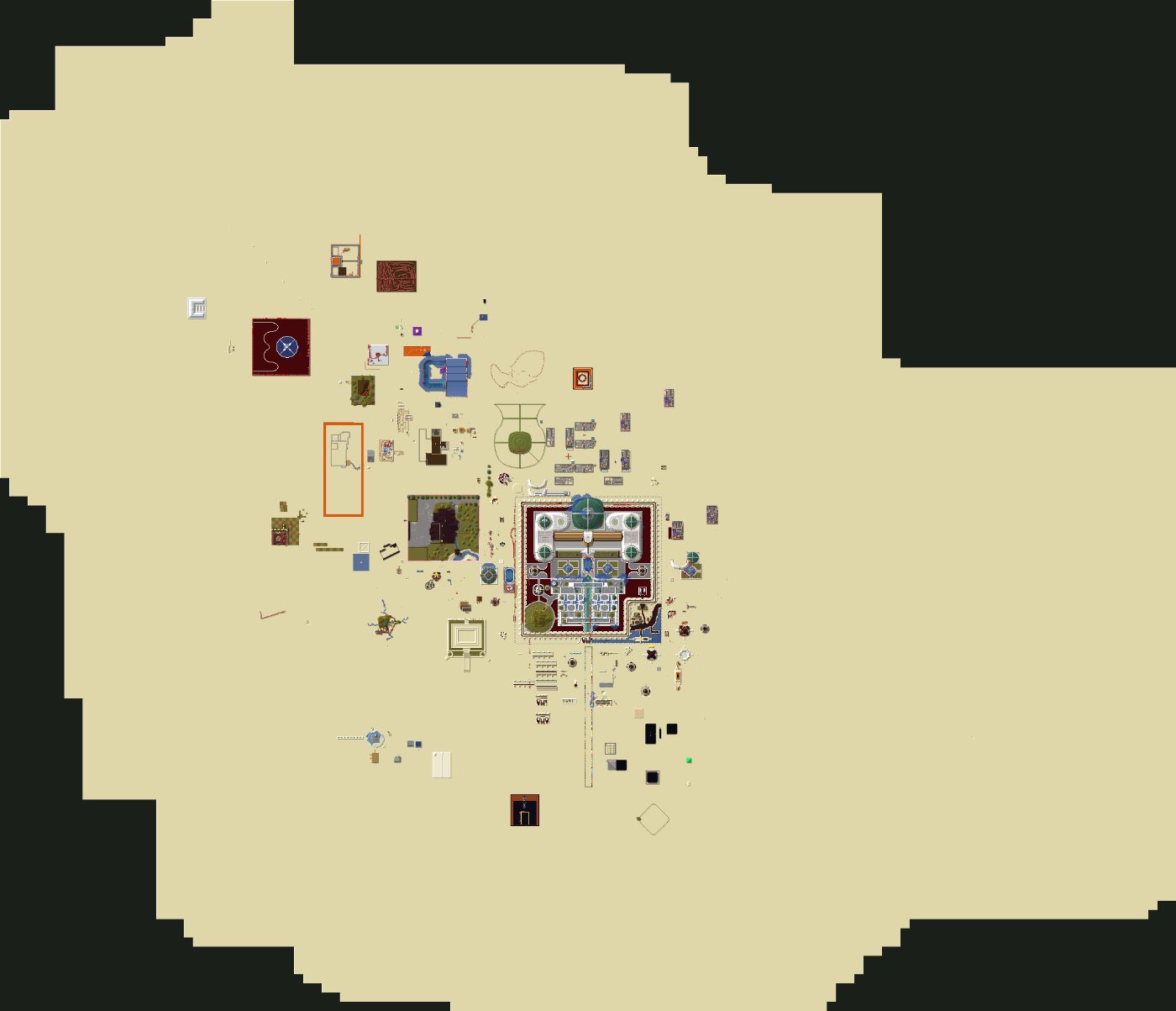 Top-down 3D preview of SuperflatC, SuperflatC 2020